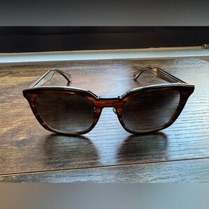 John Varvatos JV103 Brown Black Limited Sunglasses Artisan Eyewear New